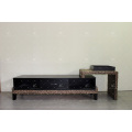Elegant Water Hyacinth TV Cabinet Wicker Furniture